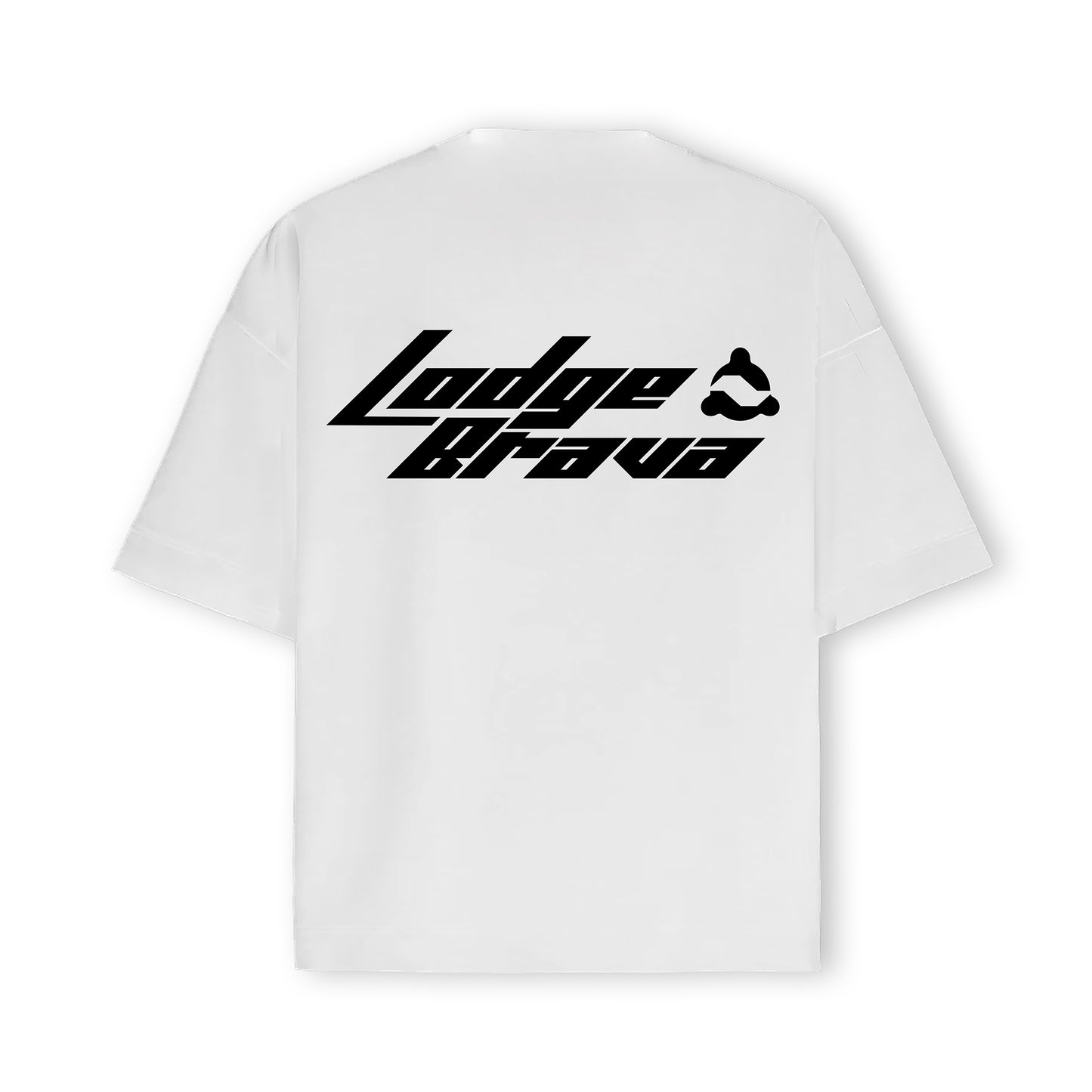 White Tee Logo