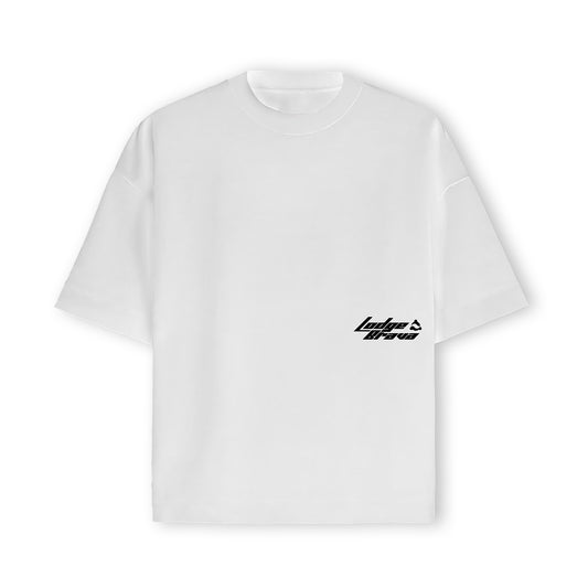 White Tee Logo